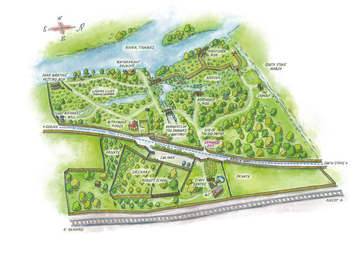 Withymead Map